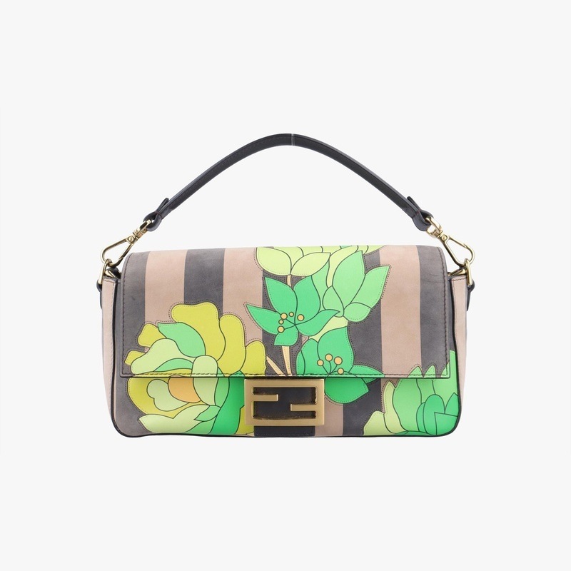 マンマバケット マルチカラー スエード×レザー 8BR600 8BR600-ABHO-208-8241中古