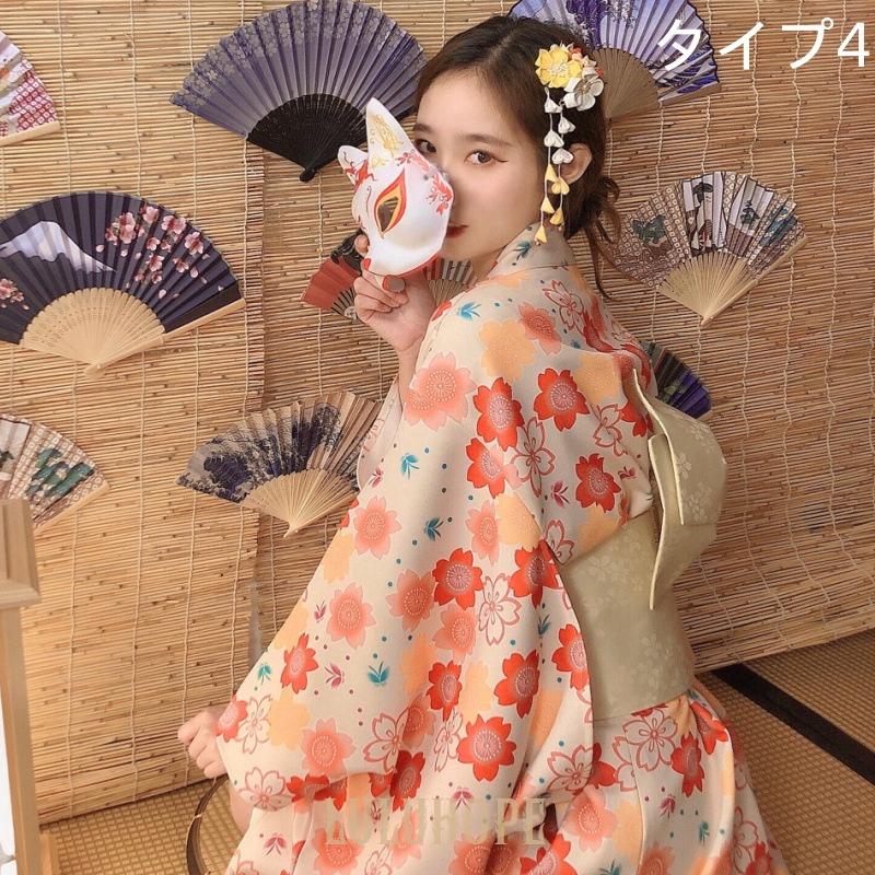 レディース 浴衣 着物 浴衣 和柄 和服 和装 単品 寝巻き 部屋着 業務 温泉 旅館 イベント フォーマル コスム 可愛い