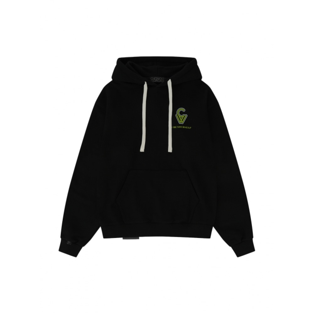 CHOWOO ビーユアセルフブラックパーカー