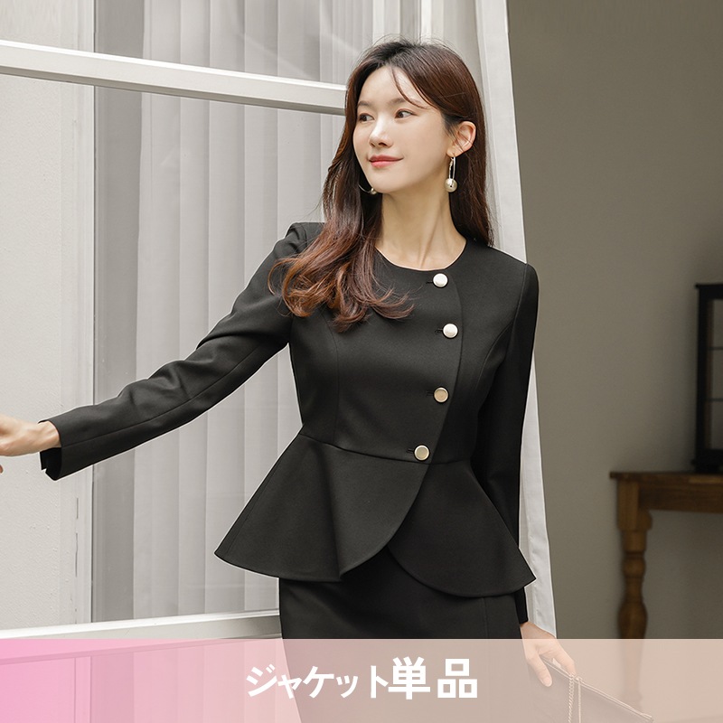 韓国 ジャケット 単品 スーツ エステティック 眉毛ビューティーサロン 洗えるスーツ