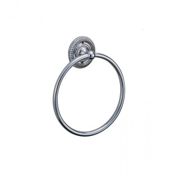 シロクマ マーガレットタオルリング クローム BT-104