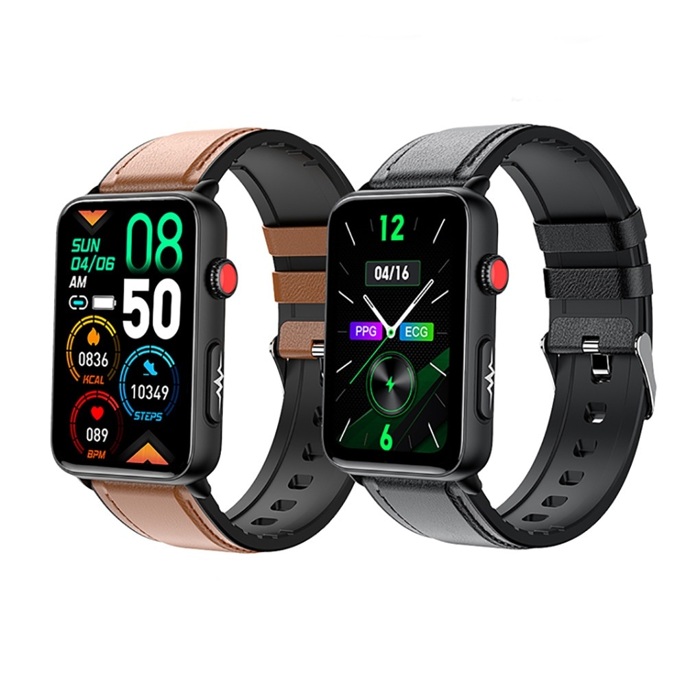 スマートウォッチコール血液グルコース体温心拍数心電図エクササイズブレスレット