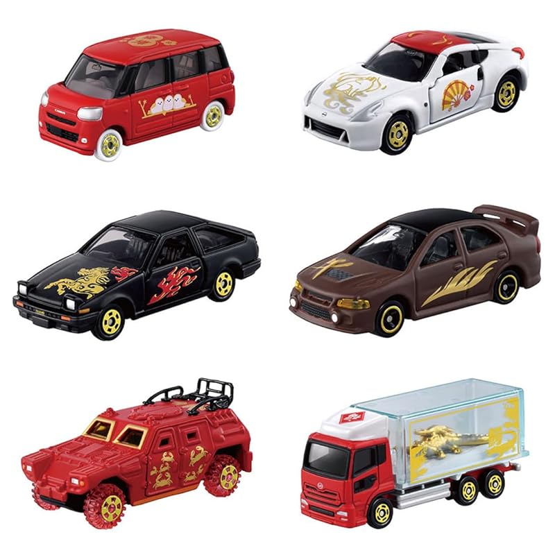 タカラトミー(TAKARA TOMY) トミカ 福舞トミカ BOX ミニカー おもちゃ 3歳以上