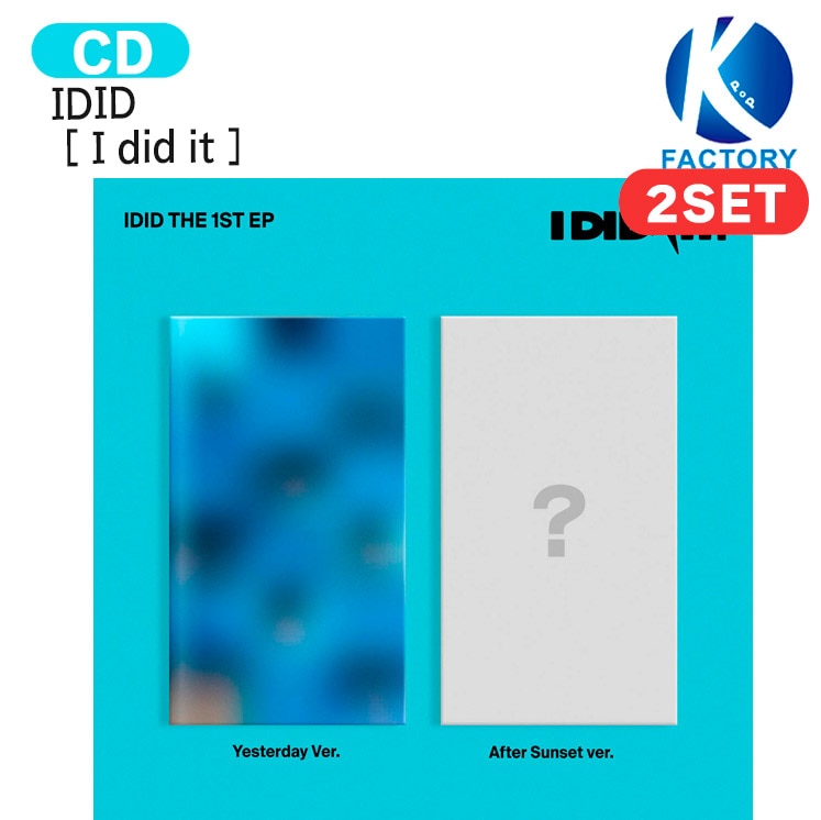 国内発送 IDID [ I did it ] 2種セット 1st EP Album / 1次予約