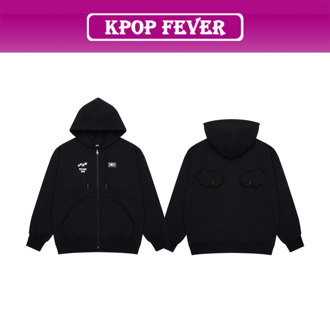 【公式】 2NE1 WELCOME BACK ENCORE IN SEOUL OFFICIAL MD (2025 CONCERT) WING ZIP-UP HOODIE