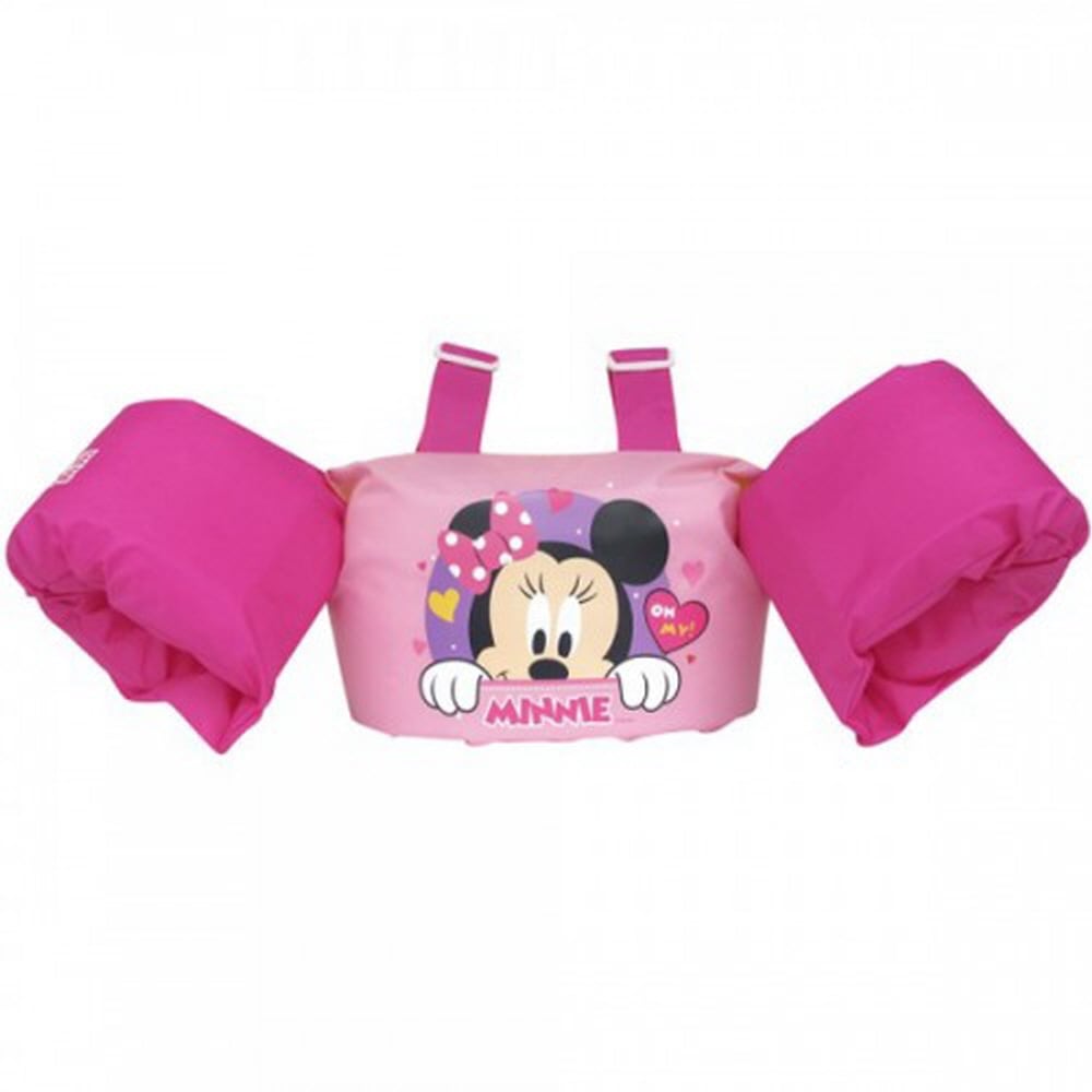 ミニマウスアームリングジャケットパドルジャンパー残っている女の子幼児赤ちゃん浮力補助服