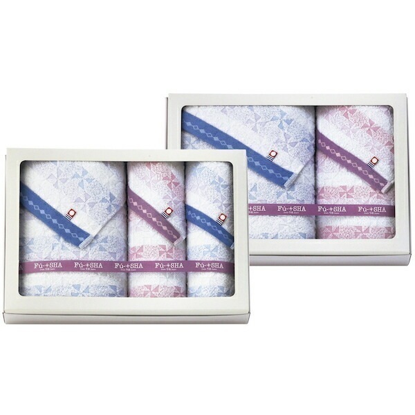40%OFF F -SHA（風車）今治産 タオルセット（二段重ね） FS-HO A3 お彼岸 敬老の日