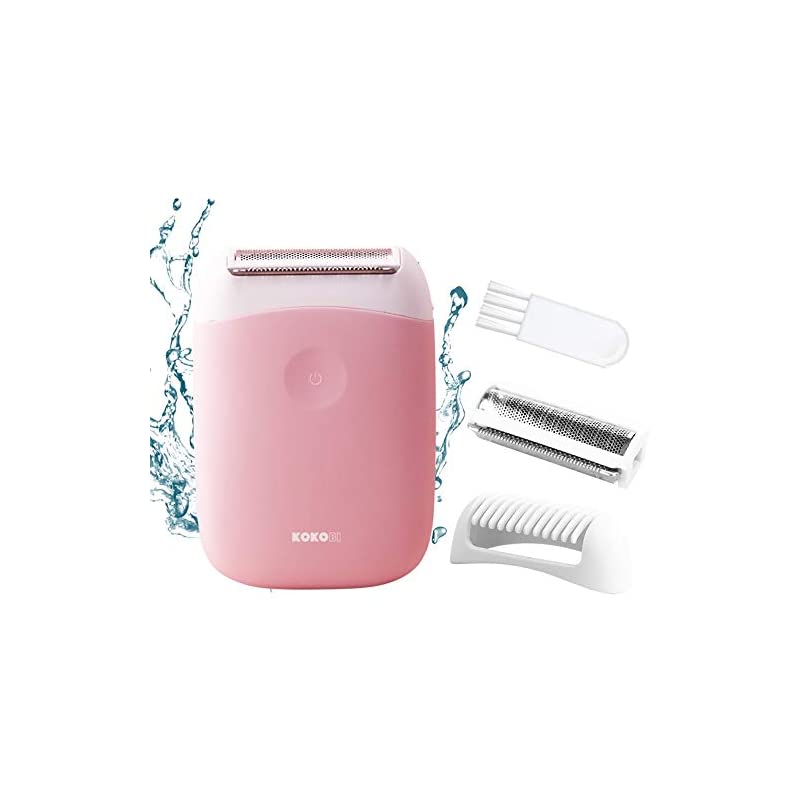 KOKOBI レディースシェーバー 電動 シェーバー 女性用 電気シェーバー フェイスシェーバー ビ