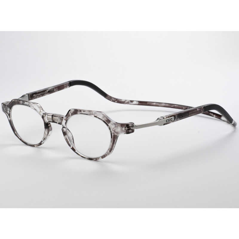 名古屋眼鏡　(度あり ＋1.50) クリックメトロ クリアーデミ　クリックメトロクリアーデミMTCD