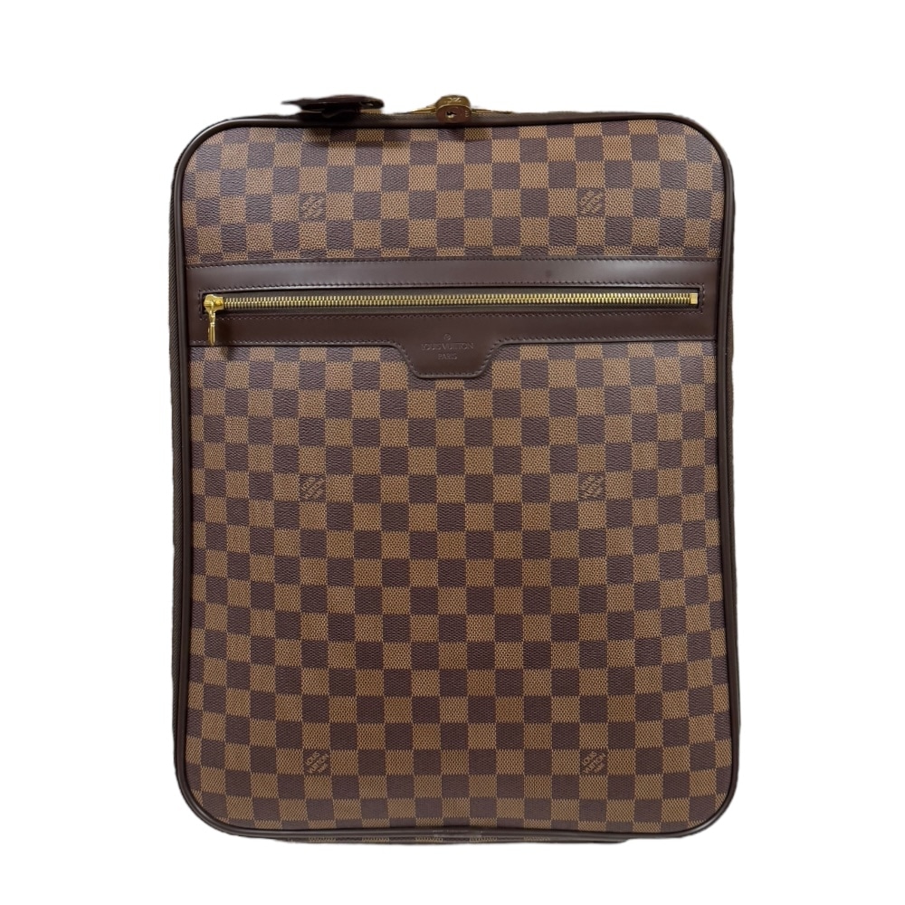 ルイヴィトン ペガス45 ダミエ キャリーバッグ ダミエキャンバス N23293 ブラウン LOUIS VUITTON 中古