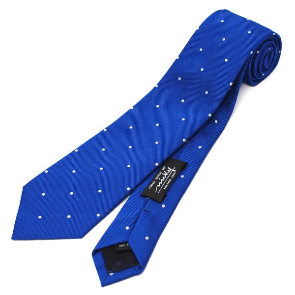 PEZZO AN 2 ネクタイ シルク メンズ ブルー