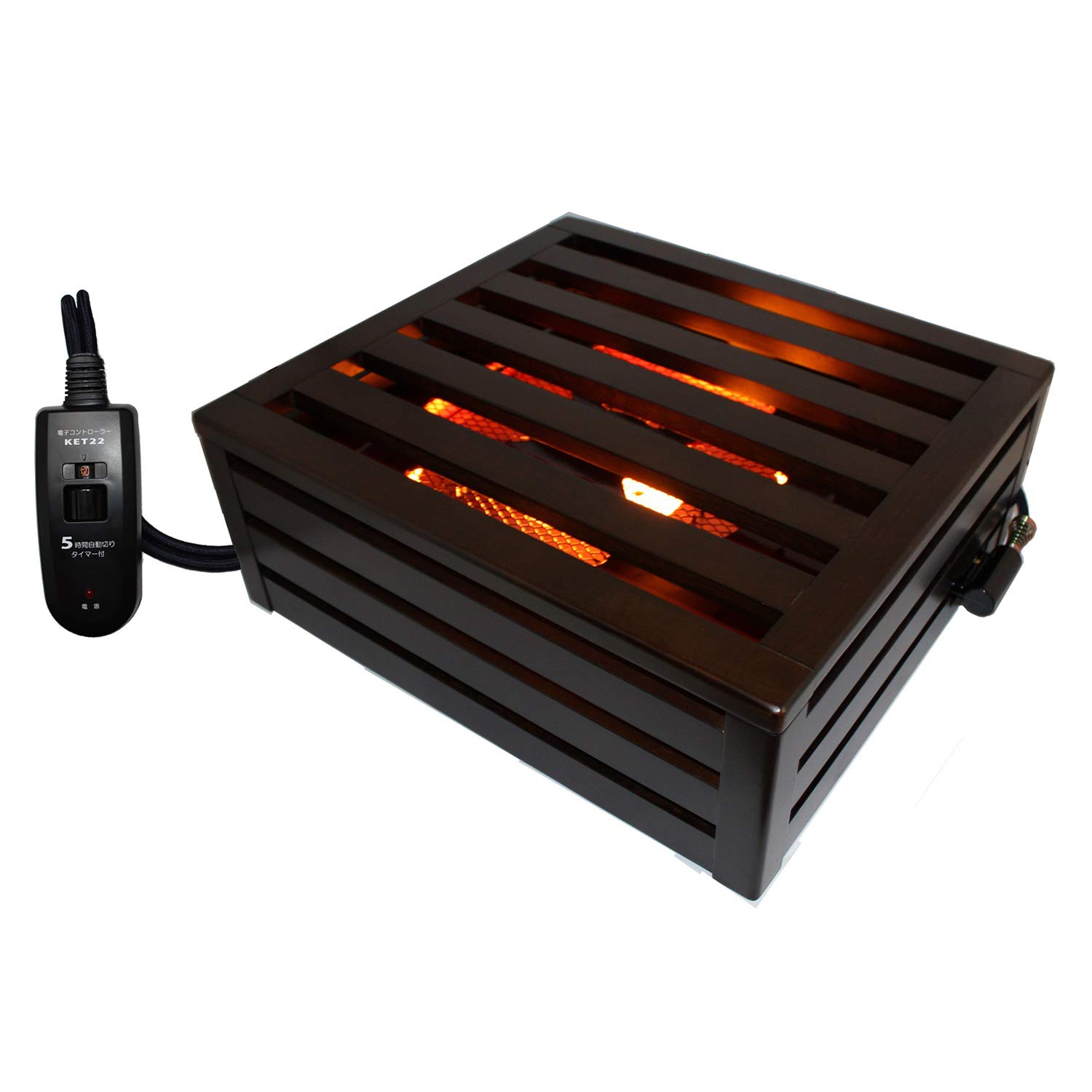 堀こたつヒーター 電子コントローラー付き YMH-606RE(N)