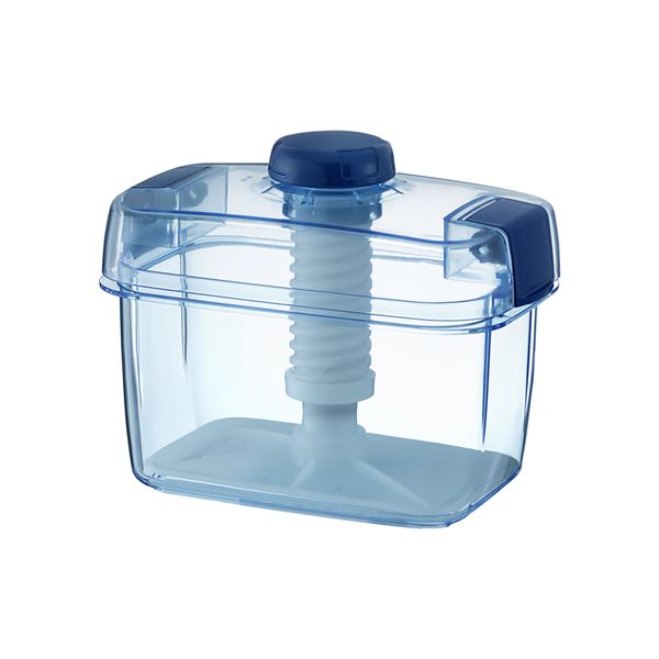 (18セット) 漬物容器/漬物用品 (S-22 クリアブルー) ハイペット (キッチン用品 家庭用品 手づくり)