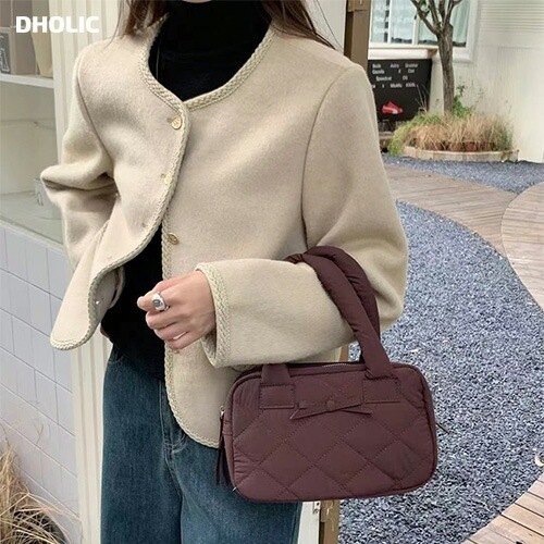 [メガ割りSALE]リボンキルティントートバッグ