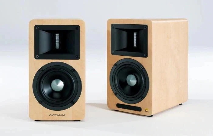 AIRPULSE A80 [PINEWOOD]Bluetoothスピーカー