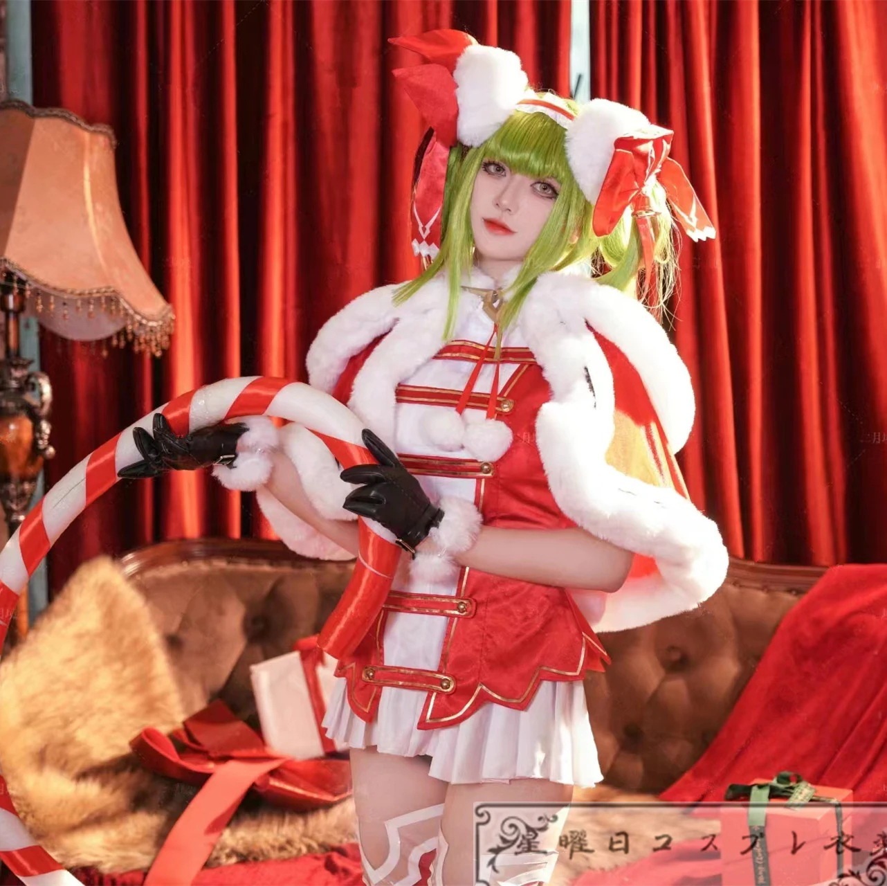 コードギアス C.C.（シーツー） コスプレ衣装 クリスマス サンタ衣装 コスプレ衣装 コスチューム ハロウィン 変装 仮装