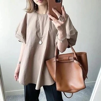 新作 Tシャツカットソー女性らしい一枚でお洒落 集合ブラウスレディース TT227 トップス シャツ 通勤OL オフィス