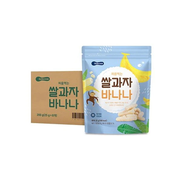 ベベクック 初めて食べる米菓子 베베쿡 처음먹는 쌀과자