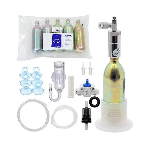 ＣＯ２フルセット　チャームオリジナルコンパクトレギュレーター　ＣセットＤＸ（３ｍｍ対応）　水草　ＣＯ２添加　ＣＲＣ10―17―10―10―00