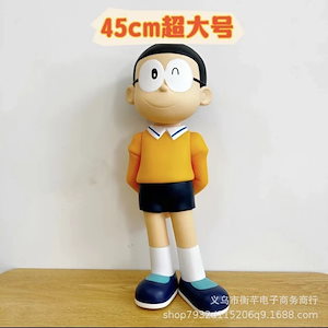 【配送料無料】 ドラえもんのび太しずかフィギュア超大型置物1：1キャラクター潮遊びフィギュアぬいぐるみプレゼント