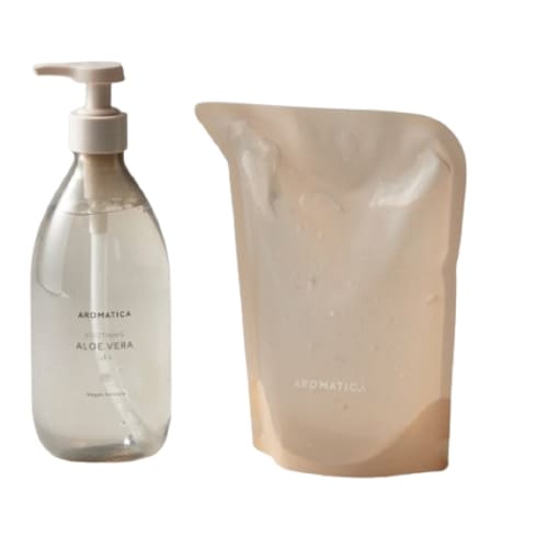 スージング アロエ ベラ ジェル 本品 500ML 詰め替え 500ML セット 高保湿 ボディローション 大容量