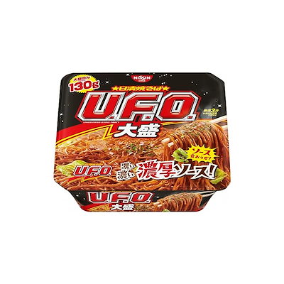 他サイト： 日清焼そばU.F.O. 大盛 日清食品 カップ麺 焼きそば 167g×12個の商品画像