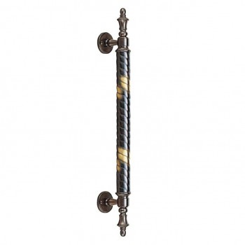 シロクマ ラセン取手 小 古代色 NO-23