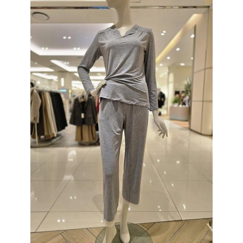 柔らかいモーダル メランジグレー ホームウェア (EZ1877EZ1877P)