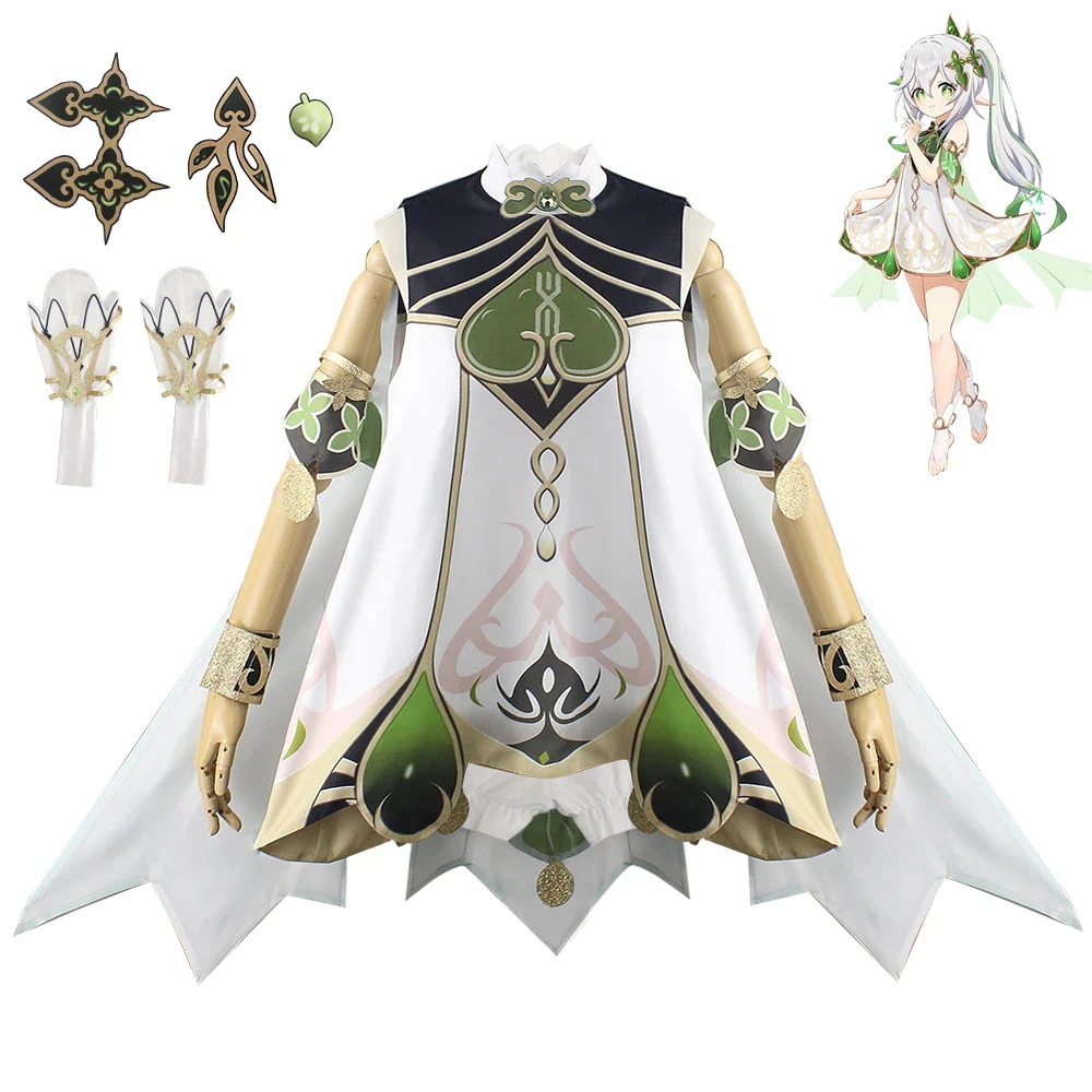 オリジナル草神ナシタ小吉祥勝負服女性コスプレフルセット
