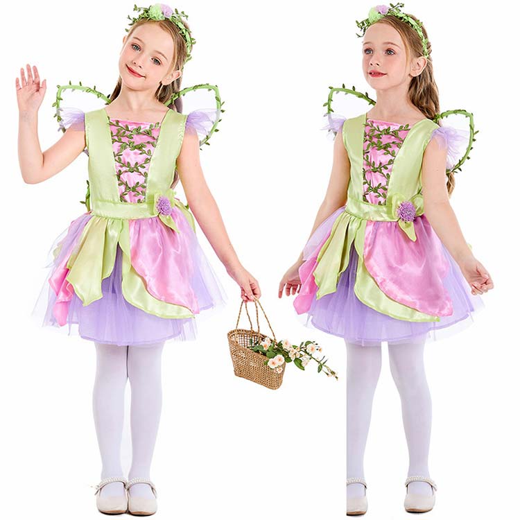 ハロウィン 全身 衣装 魔女 妖精 姫系 蝶々姫に変身 子供 女の子 コスチューム 仮装 ハロウィン衣装 ハロウィン 衣装 ハロウィーン用品 子供用 万聖節 キッズ Halloween コス 5,190円