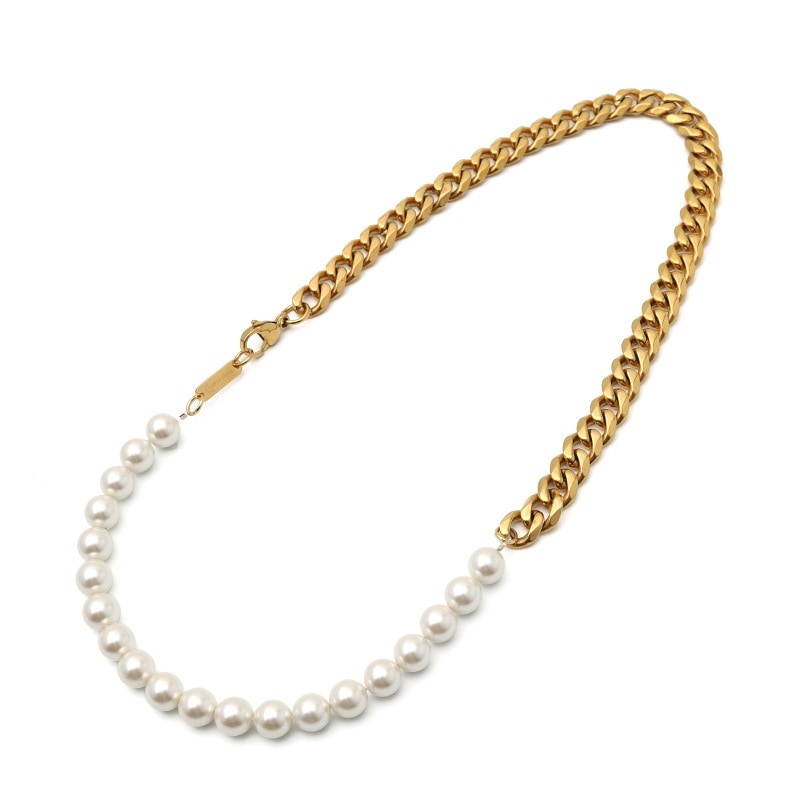 パールネックレス 喜平 [n442-gold]