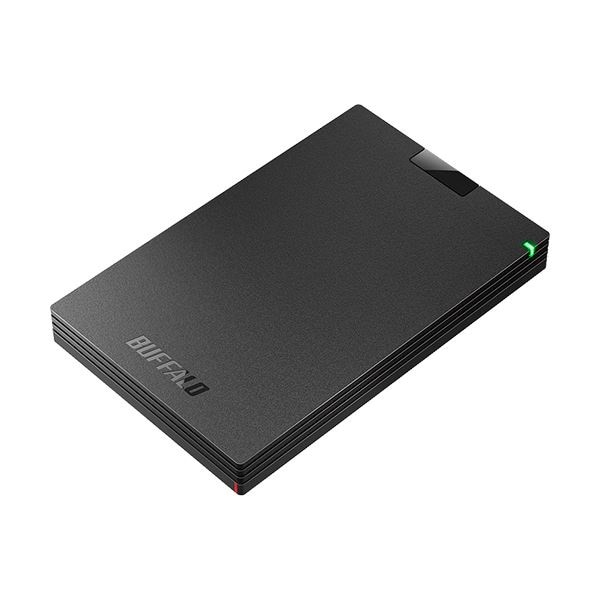 （まとめ）バッファロー MiniStationUSB3.1（Gen.1）対応 ポータブルHDD 1TB ブラック HD-PCG1.0U3-BBA 1台3セット