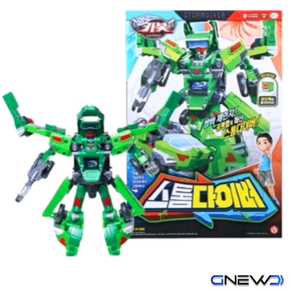 ハローカーボット ストームダイバー/ワニ/韓国/ロボット/自動車/変身ロボット/アクションフィギュア/おもちゃ/プレゼント/誕生日