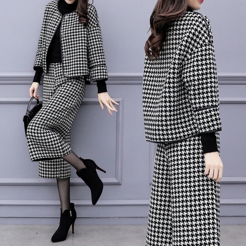 ボトムス アウター セットアップ ジャケット ワイドパンツ 膝下 ミモレ丈 袖あり 長袖 ラウンドネック 上下セット 2点セット お得 かわいい 大人可愛い きれいめ シンプル カジュアル 大人 上品