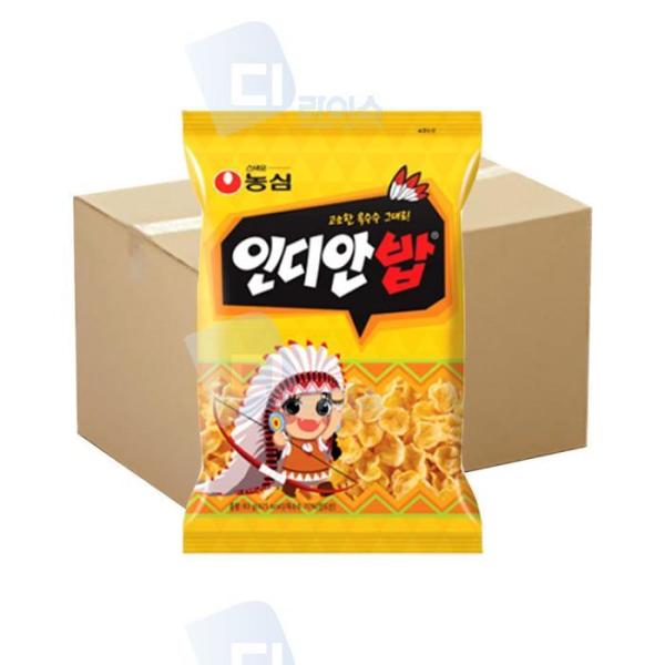 RGL5R836 農心インディアンご飯 83g 20袋 香ばしい袋菓子 スナック