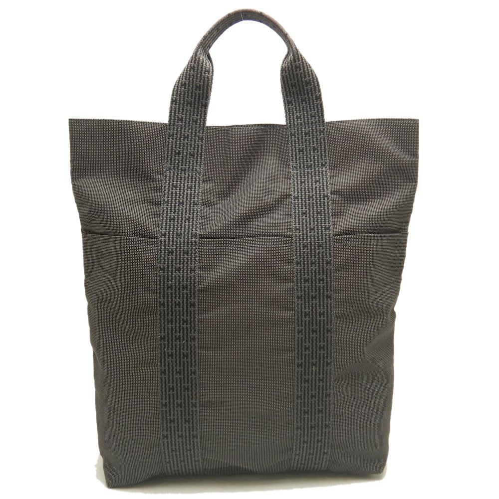 エールライン カバス トートバッグ ナイロン グレー/252913【中古】