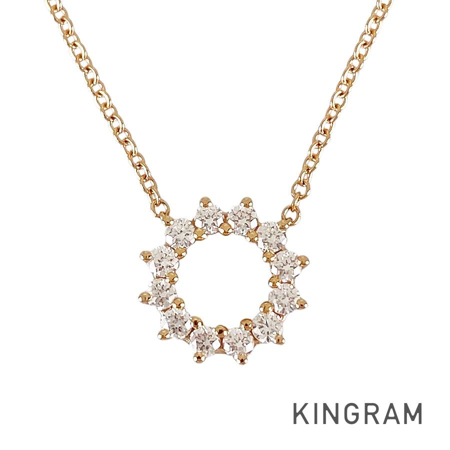 オープンサークル ネックレス ftj【中古】