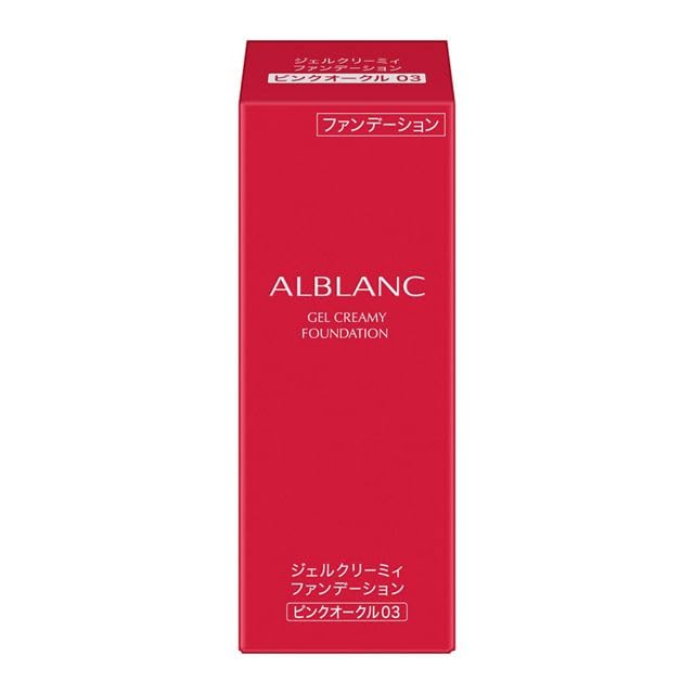 花王 アルブラン ALBLANC ジェルクリーミィファンデーション SPF23 PA 30g ピンクオークル03