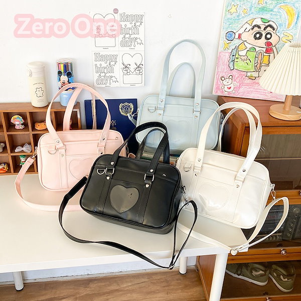 Qoo10] 【新品入荷】4色スクールバッグ 高校生