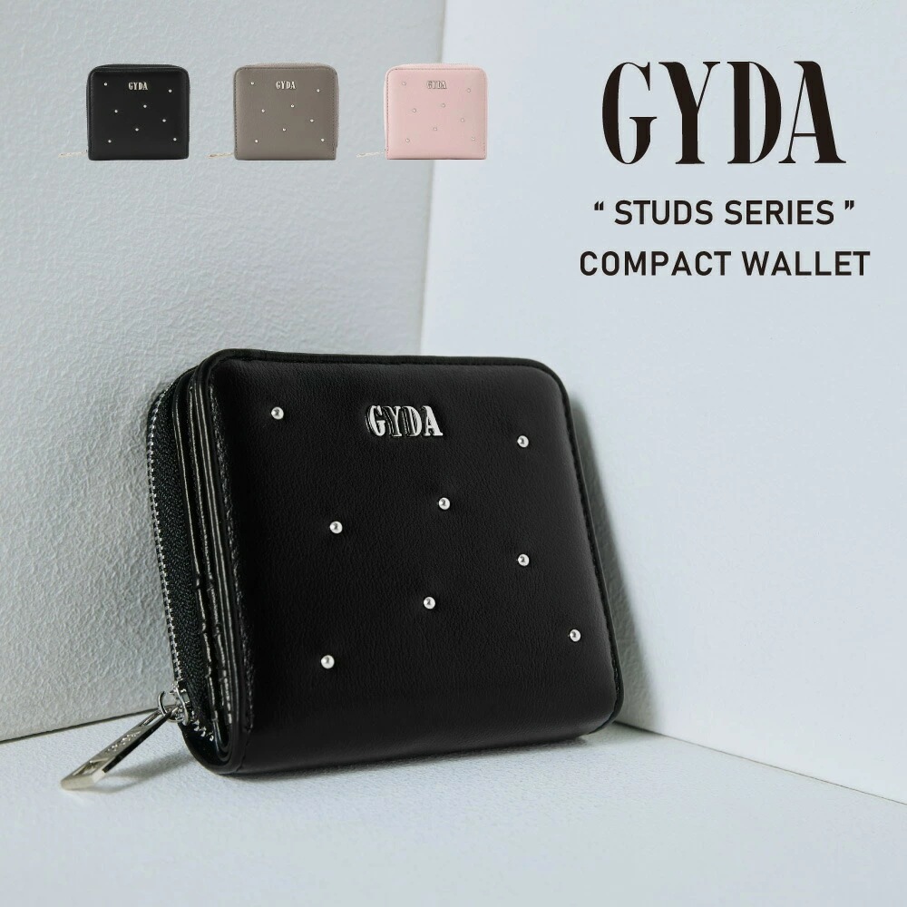 ジェイダ 二つ折り財布 STUDS SERIES GY-W231