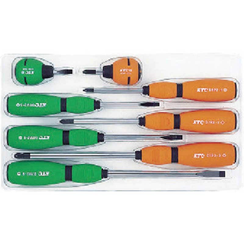 KTC　ソフトドライバセット貫通タイプ[8本組]　TD2798
