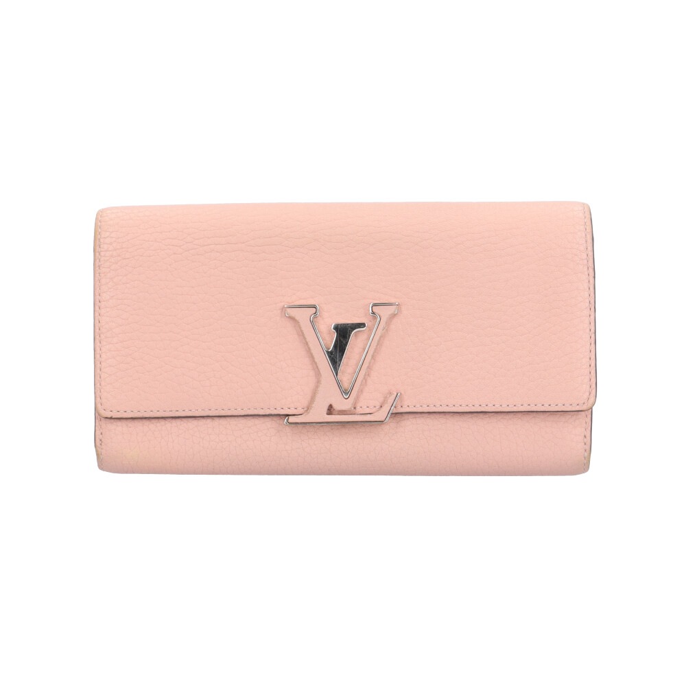 ルイヴィトン ポルトフォイユカプシーヌ 長財布 トリヨンレザー M61250 LOUIS VUITTON 中古