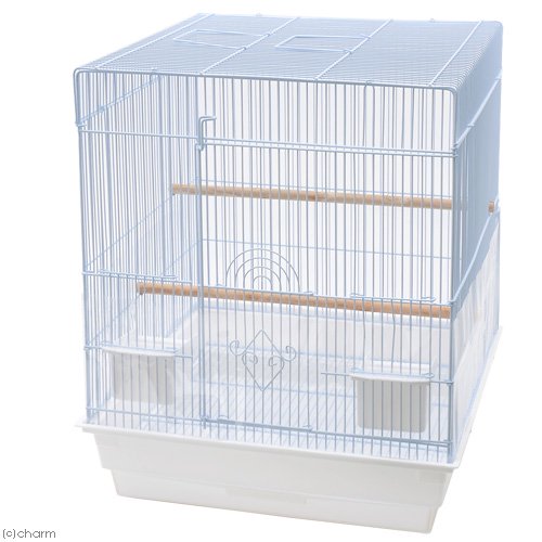 鳥籠　クオリス　ＢＩＲＤ　ＣＡＧＥ　Ｑ－４６５　（４７．５X４７．５X５６ｃｍ）　鳥　ケージ　鳥かご　ＣＲＣ55―15―10―10―00