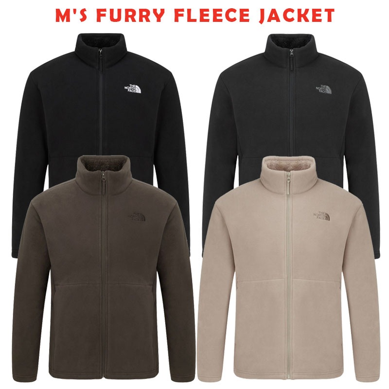 韓国正規品保証 関税負担なし NJ4FR50A MS FURRY FLEECE JACKET デイリー 基本 着装 男子 女子 人気 韓国 ファッション 男女共用 アウトドア
