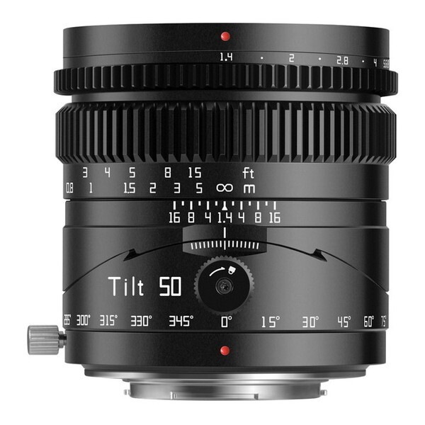 TTArtisan Tilt-M43-50mm f/1.4 ティルトレンズ (マイクロフォーサーズマウント)
