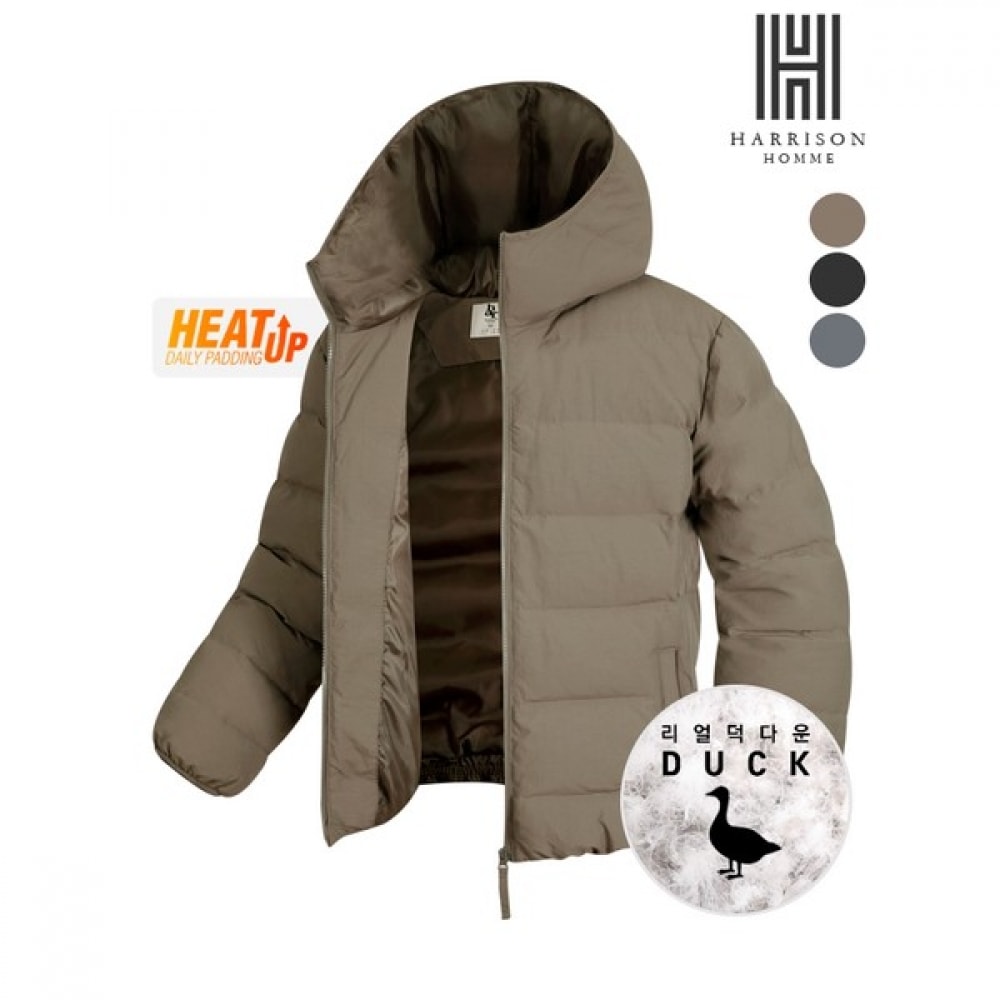 (ハリソン) アンデスフード付き軽量パッド入りジャンパー HARC1010