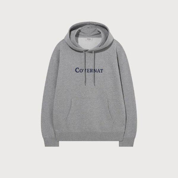 フーディー CQK CO2503HD01-MG センターオーセンティックフーディー メランジグレー