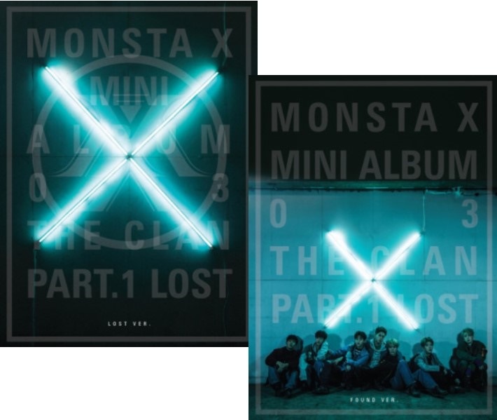 MONSTA X ミニ 3集 THE CLAN 2.5 PART.1 LOST / 2種 セット