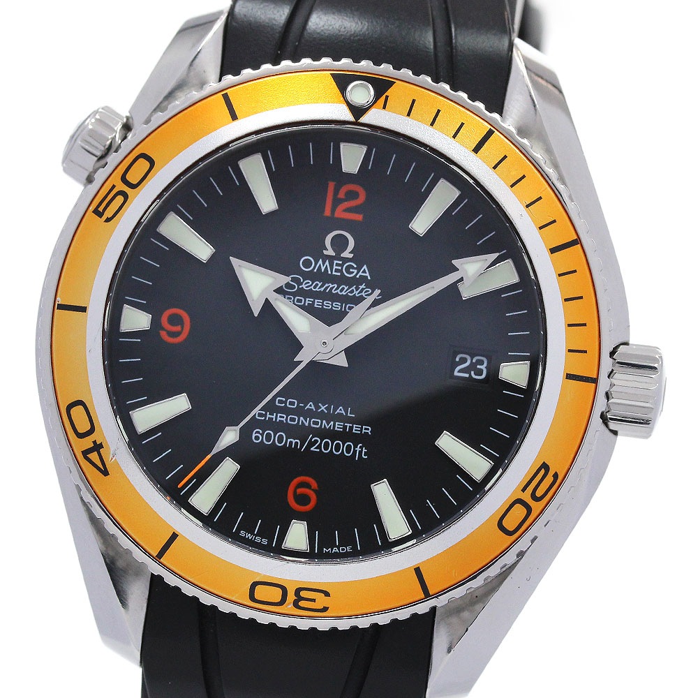 オメガ OMEGA 2909.50.91 シーマスター プラネットオーシャン コーアクシャル クロノメーター 自動巻き メンズ _842017【中古】