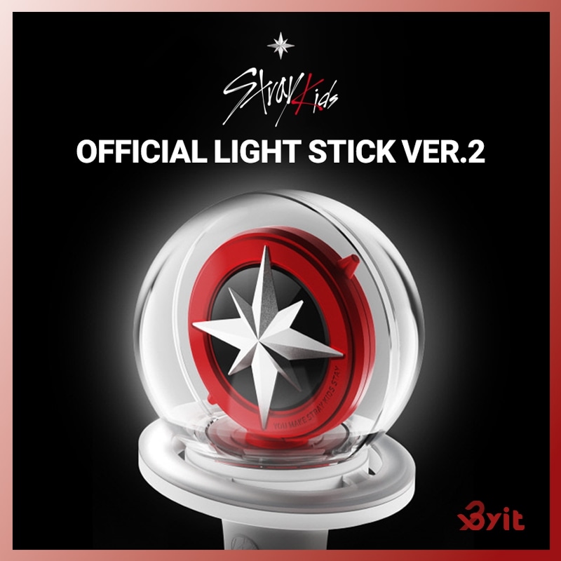 【公式】 StrayKids OFFICIAL LIGHT STICK ver.2 ストレイキッズ 公式 ペンライト 応援棒 正規品 5,857円